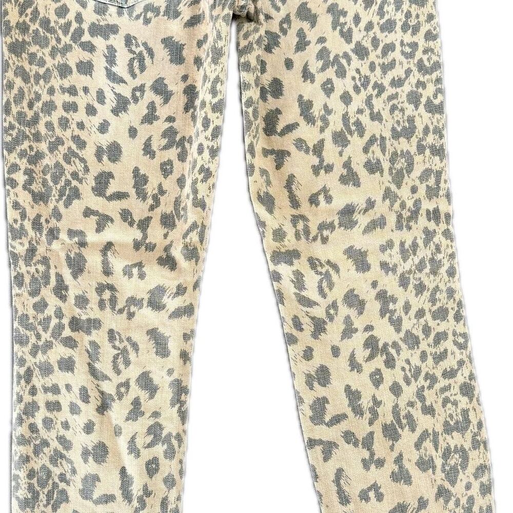 Current-elliott Women's leopard Jeans size 27 - Picture 1 of 8